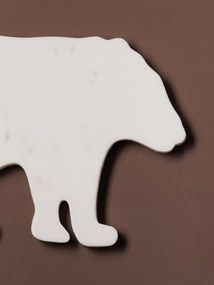 Tocator din marmura, in forma de urs, Bear