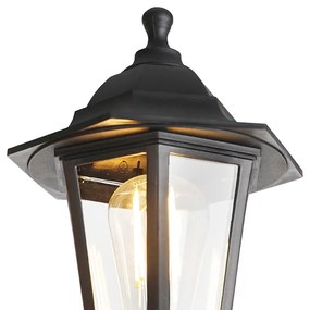 Lămpă de exterior inteligentă neagră cu 3 lumini incluzând Wifi ST64 - New Haven