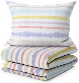 Lenjerie din bumbac Renforce LINKY colorata Dimensiune lenjerie de pat: 70 x 90 cm | 140 x 220 cm