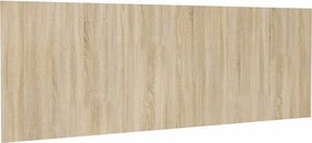 vidaXL Tăblie de pat,perete,stejar Sonoma,240x1,5x80 cm,lemn prelucrat