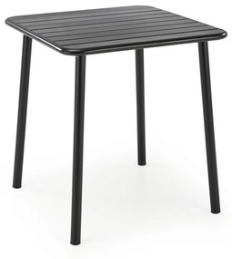 Masa patrata Bosco neagra L70 cm