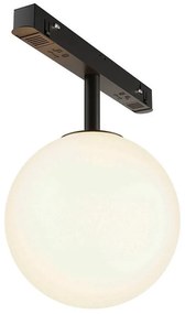 Spot LED, accesoriu pentru sina magnetica Exility, Luna negru 4000K