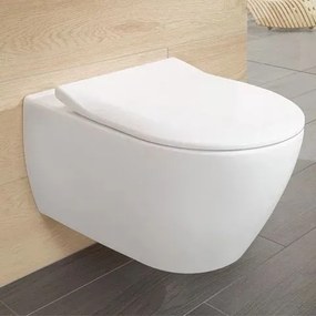 Set vas wc suspendat Villeroy&Boch Subway 2.0 cu capac slim soft close