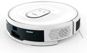 Robot aspirator Neabot NoMo Q11, Li-ion 5200 mAh, Wi-Fi, 50W, 4000 Pa, 2.5 l, Curatare uscata / umeda, Filtru HEPA lavabil, Autogolire, Alb / Negru