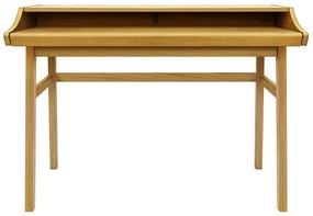 Birou de tip secretaire cu aspect de lemn de stejar 44x115 cm Carteret – Woodman