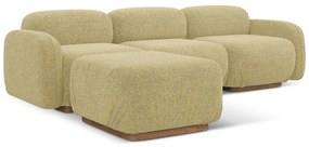 Colțar modular galben (cu colț variabil) Ailani – Makamii