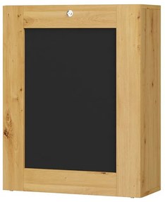 Masă extensibilă PC Till (Stejar artisan + Negru). Promo -7%. 1124835