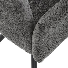 Set de scaune de sufragerie cu mecanism deîntoarcere DCH-W1117 GREY2, 2 buc.