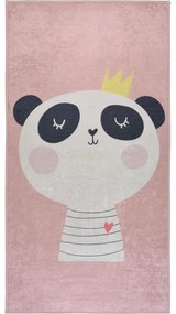 Covor pentru copii roz deschis lavabil 100x160 cm Royalty Mascot – Vitaus
