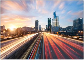 Tablou - Calea marelui oraș (70x50 cm)