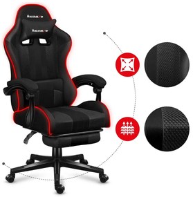 Fotoliu gaming Fusion 4.7 (negru + multicolor) (cu iluminat LED). 1087479