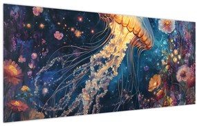 Tablou - Meduză magică (120x50 cm)