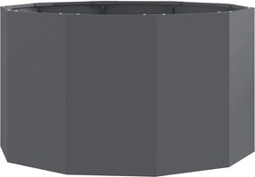 vidaXL Jardinieră Antracit 90 x 90 x 50 cm Oțel