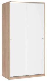 Dulap Adore Slide Compact, 2 usi glisante, 94 x 182 x 52 cm