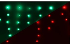 Lanț LED de Crăciun RGB cu telecomandă Țurțuri85 LED, 300 cm