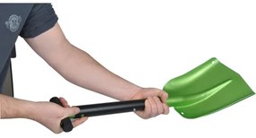 Lopată pliabilă verde Fieldmann