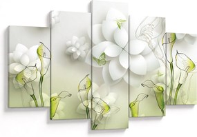 Tablou cu flori (150x105 cm)