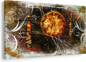 Tablou cu pictură epochală străveche (90x60 cm)