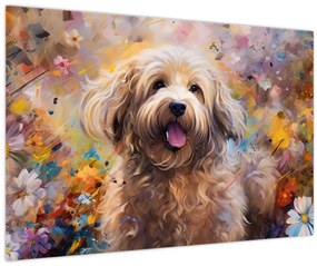 Tablou - Happy Dog II. (90x60 cm)