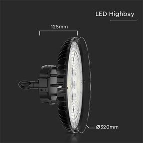 LED Lumină Industrială UFO High Bay 200W 230V 3000K/4000K/6000K IP65