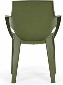 Scaun de gradina pentru servit masa IVY, verde