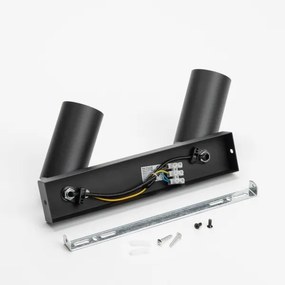 Brilagi - Spot LED dimerizabil SELE 2xGU10/6,5W/230V negru