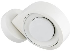 Aplica cu spot directionabil LOTUS 8897 alb crem