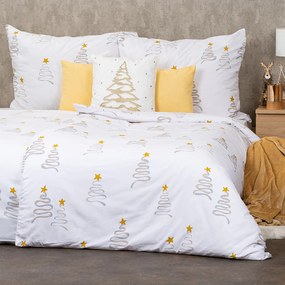 Lenjerie de pat 4Home Christmas tree , 140 x 220 cm, 70 x 90 cm, 140 x 220 cm, 70 x 90 cm