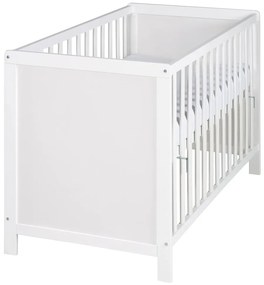 Pătuț alb co-sleeping 60x120 cm Hamburg – Roba