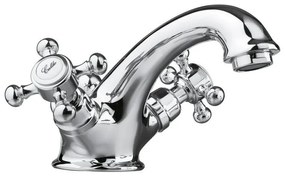 Baterie argintiu-lucios pentru chiuvetă înaltă Antea – Sapho