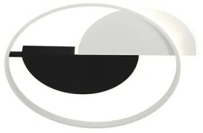 Plafonieră LED dimabilă LED/70W/230V 3000-6500K alb/negru + telecomandă