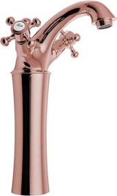 Baterie roz pentru chiuvetă înaltă Antea – Sapho