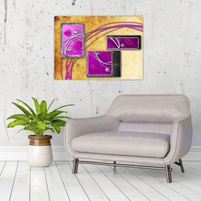 Tablou abstracție (70x50 cm)