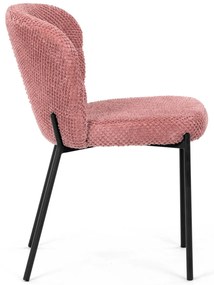 Set de scaune de sufragerie Bouclé CT-W1077 PINK2,4 buc