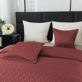 Cuvertura de pat cu model WICKER visiniu Dimensiune: 170 x 210 cm