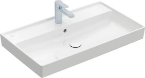 Lavoar suspendat Villeroy&Boch Collaro dreptunghiular 80 cm alb