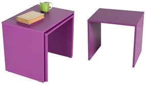 Masă pliabilă SHP Purple, 3 buc