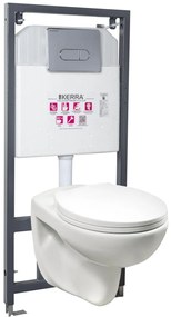 Set rezervor WC montat pe perete Doris Pacific CH