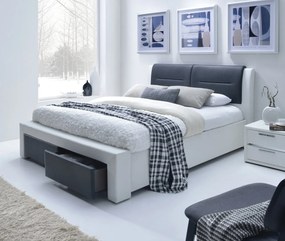Pat piele ecologica Cassandra S 160x200 cm