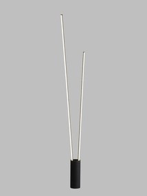 Lampadar LED design modern minimalist VERTICAL 44W negru