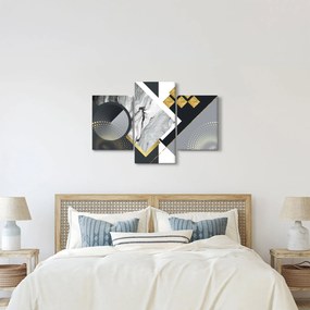 Tablou - Colaj texturat (90x60 cm)