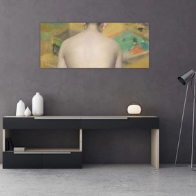 Tablou - William Merritt Chase, Study of Flesh Color and Gold, reproducere (120x50 cm)