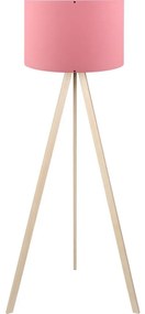 Lampadar AYD 1xE27/40W/230V roz/bej