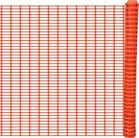 vidaXL Gard de grădină, portocaliu, 50 m