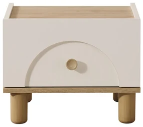 Noptiera Louis , 50x46x39 cm, design scandinav compact pentru camera copilului
