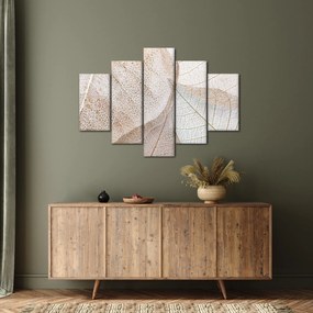 Tablou - Frunze bej (150x105 cm)