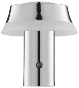 Brilliant - Lampă de masă LED tactilă, dimabilă și reîncărcabilă KINICH LED/2,5W/5V 2700K crom lucios