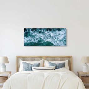 Tablou - Valuri oceanice (120x50 cm)