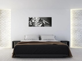 Tablou - Detaliu de albină (120x50 cm)