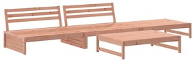 3186632 vidaXL Set mobilier relaxare grădină, 4 piese, lemn masiv Douglas